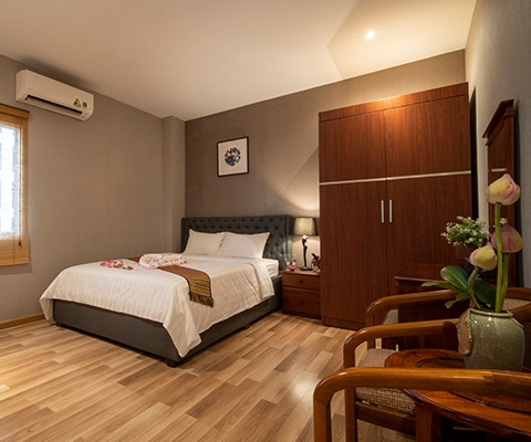Serviced apartment by day